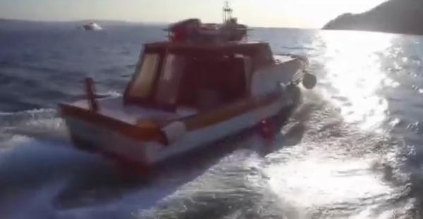 Kaçak avcılar 2.5 ton kum midyesi ile yakalandı 