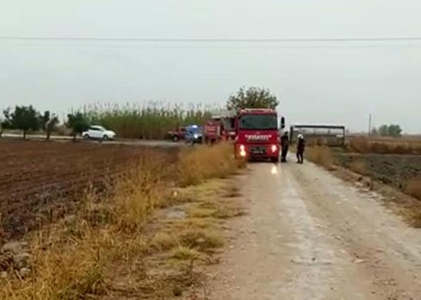 Manisa'da doğal gaz boru hattına yıldırım düştü