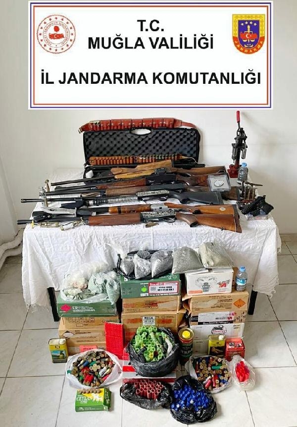 Muğla'da silah kaçakçılığı operasyonu: 1 gözaltı