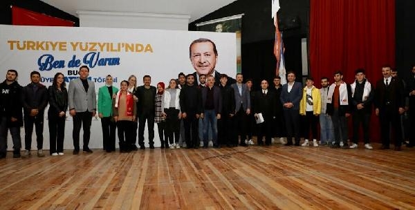 AK Parti İzmir İl Başkanlığı, Buca'da üye katılım töreni düzenledi