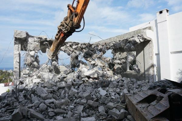 Bodrum'da bir yıl içinde 210 kaçak yapı yıkıldı