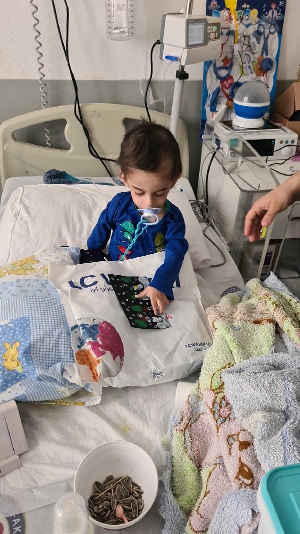 Hasta çocuklar için 'yeni yıla yeni pijama' projesi
