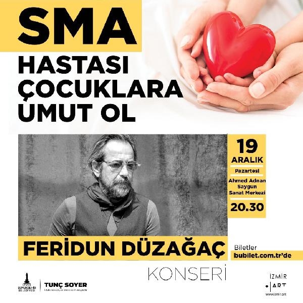 İzmir'deki SMA hastaları için 19 Aralık'ta sahneye çıkacak