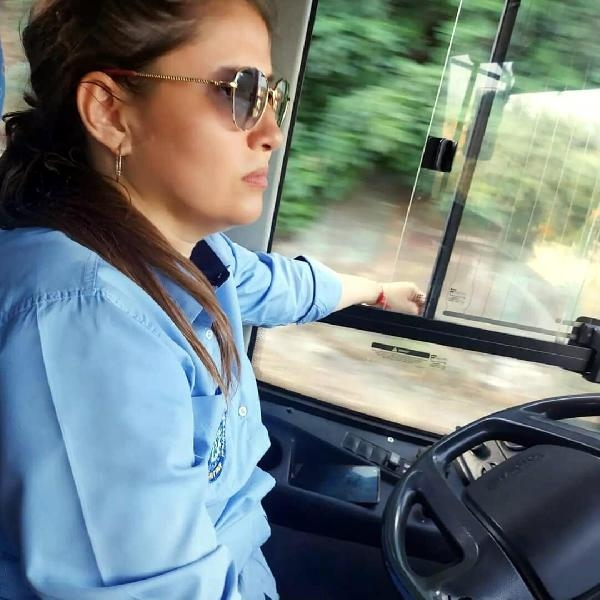 Kadın otobüs şoförü: Yol karanlıktı, görmedim