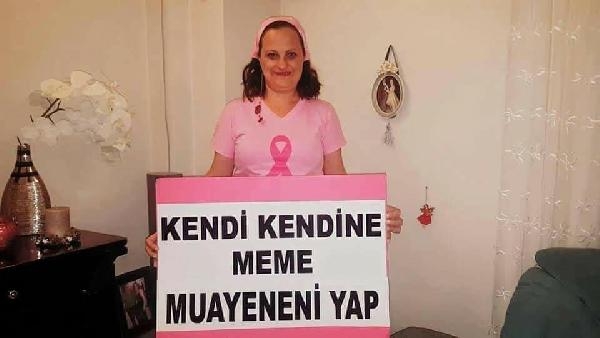 Kanseri yendi; 20 bin kadını bilgilendirdi