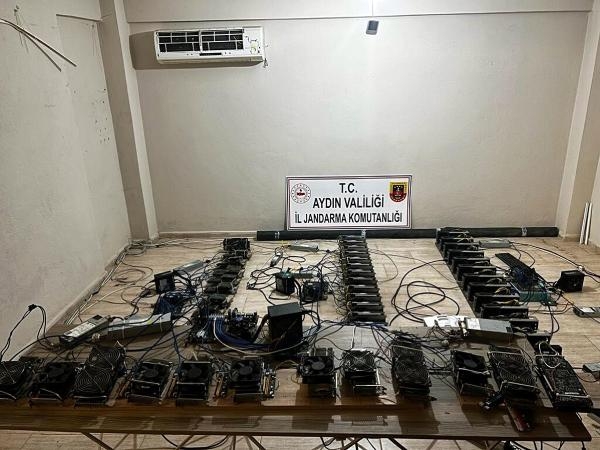Kripto para üretilen eve baskın!