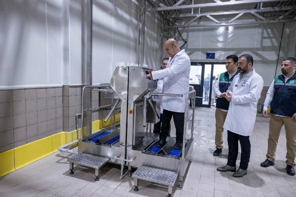 Bayındır Süt İşleme Fabrikası'nda test üretimi başladı