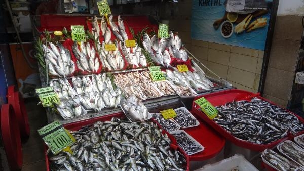 Çanakkale'de 'denizin prensi' lüferin kilosu tezgahta 400 lira