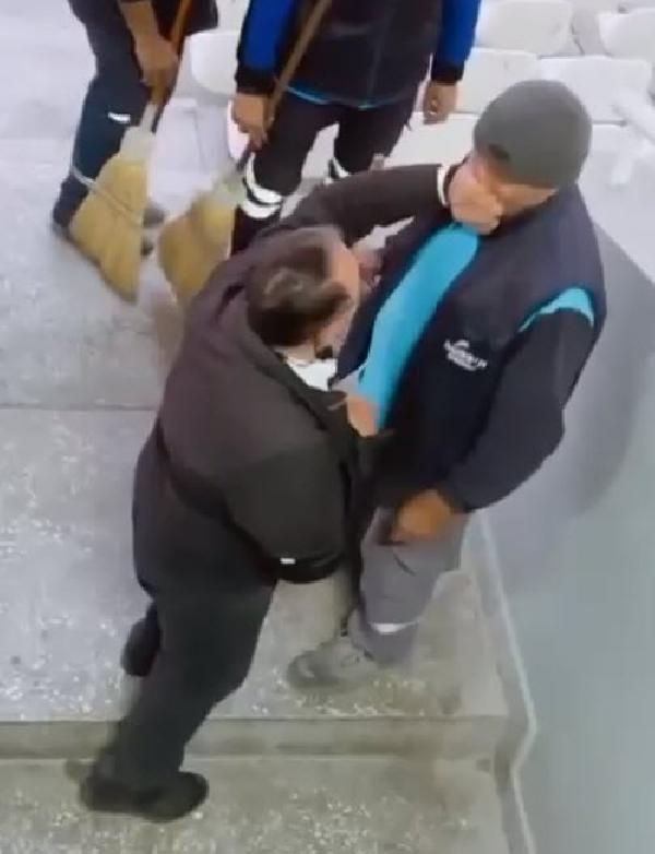 Hipodromda skandal! Temizlikçiye tokat
