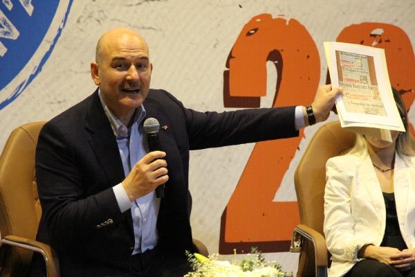 İçişleri Bakanı Soylu, İzmir'de gençlerle buluştu: Saygı duyulan bir ülkeyiz