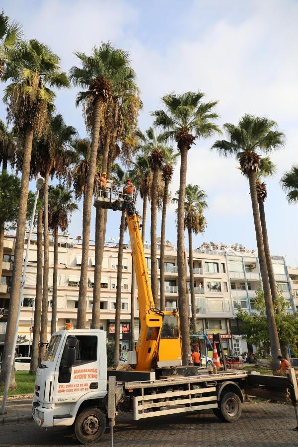 Marmaris'e belediyeden 9 bin metrekare yeni yeşil alan