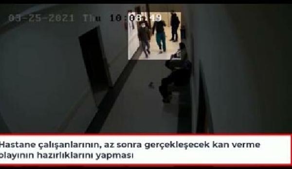 Sahte engelliler hastane kamerasında