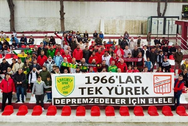 Ayvalıkgücü ve Edremit depremzedeler için sahada