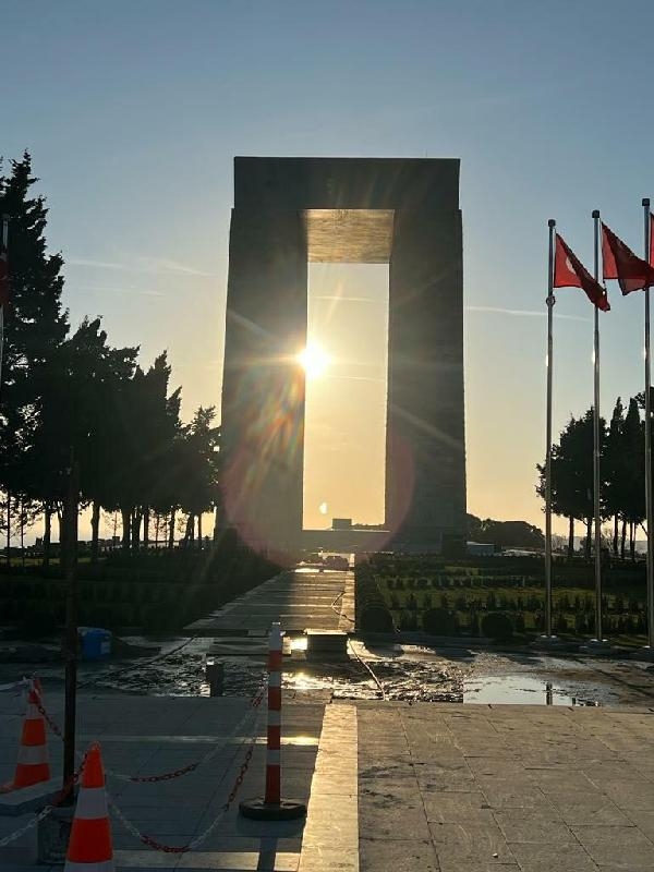 Çanakkale Şehitler Abidesi'ndeki yenileme çalışmalarında sona gelindi