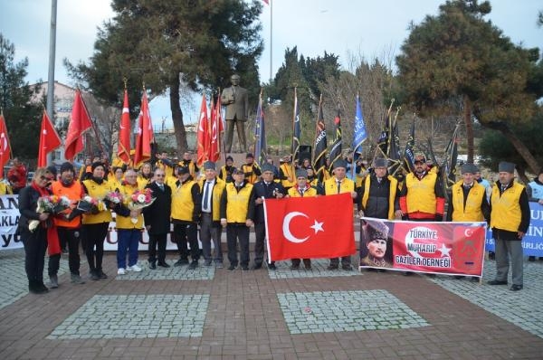 '57'nci Alay' korteji, Gelibolu'da