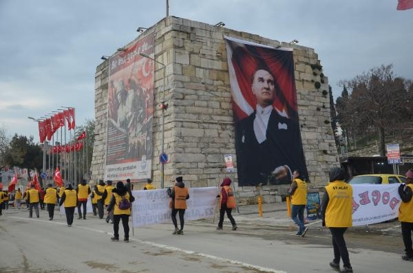 '57'nci Alay' korteji, Gelibolu'da