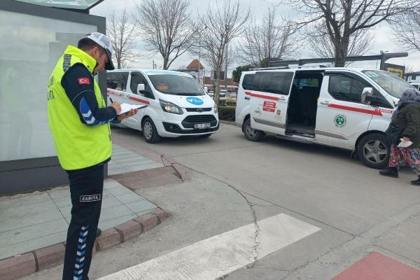 Balıkesir belediyeden taksi, minibüs ve otobüslerde denetim