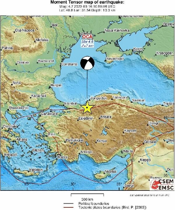 Bolu'daki bu fayın 4 ile 6 büyüklüğünde depremler üretmesi olağan