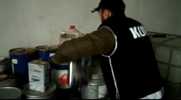 İzmir'de 20 ton karışımlı akaryakıt ele geçirildi