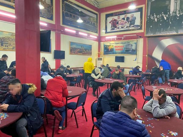 İzmir'de 278 kişiye 1 milyon 127 bin lira kumar cezası