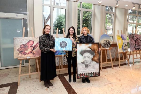 Aşık Veysel, resim sergisi ile anıldı