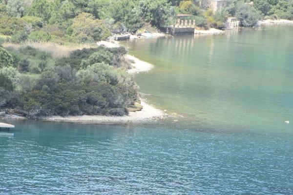Bodrum'da sahile beyaz kum döken firmaya işlem