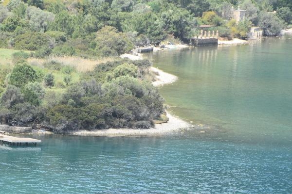 Bodrum'da sahile beyaz kum döken firmaya işlem