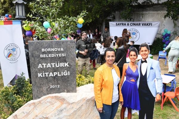 Bornova'da depremzede çocuklar için moral etkinliğinde eğlendi