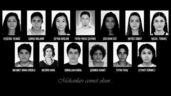Deprem belgeselinin gösterimi yapıldı