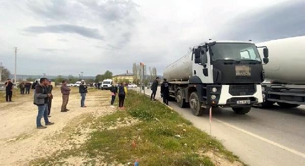 Elektrikli bisikletli kadının feci ölümü