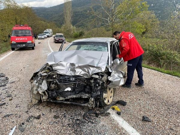 Gönen'de yağmur kazası: 1 kişi öldü, 1 yaralı var