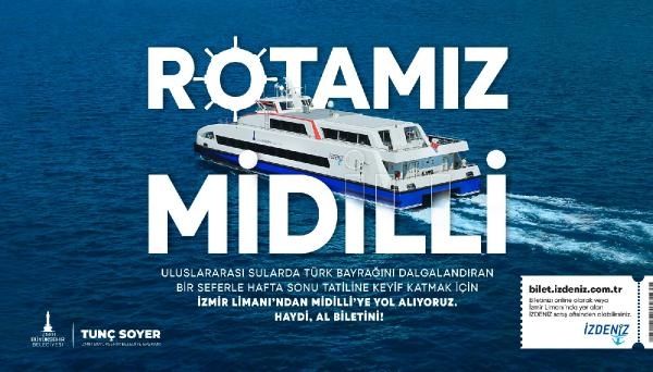 İzmir-Midilli seferleri başlıyor! Gidiş geliş 60 euro