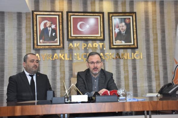 İzmir milletvekili adayı Bakan Kasapoğlu: Milletimiz ile kucaklaşmaya geldik