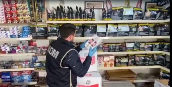 İzmir'de 5.7 milyon kaçak sigara ele geçirildi