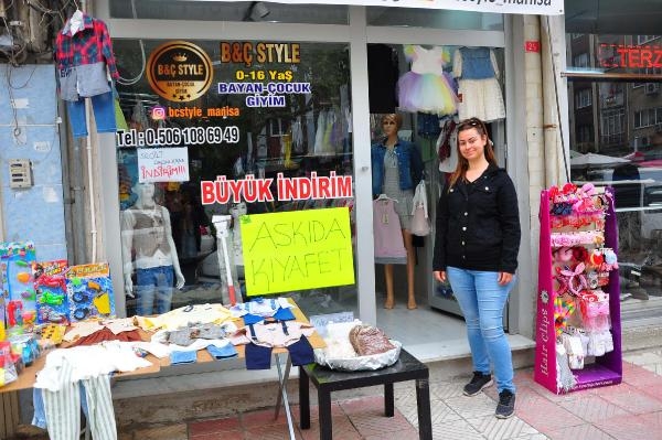 Manisa'da çocuklar için 'askıda kıyafet' uygulaması