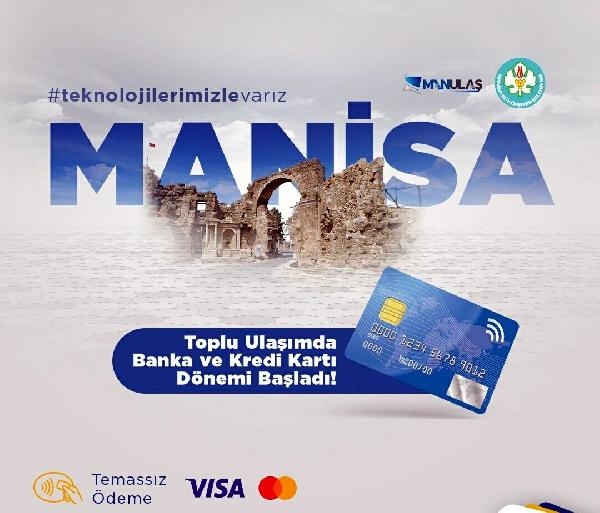 Manisa'da toplu ulaşımda banka ve kredi kartı dönemi başlıyor