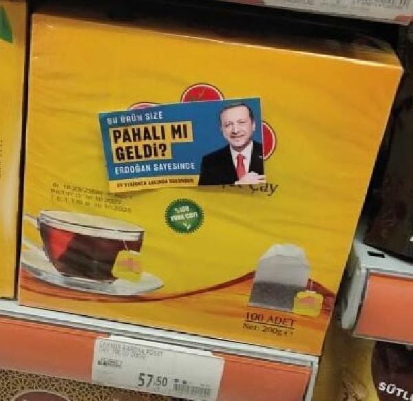 Pahalılık etiketlerinin tasarımcısına gözaltı