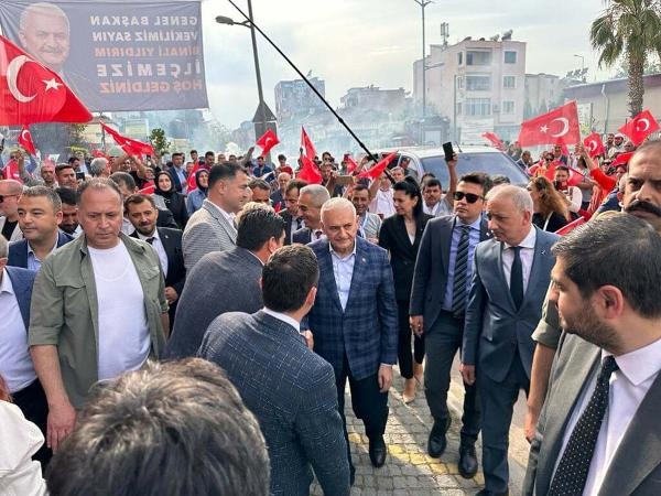 AK Parti'li Yıldırım Muğla'da: Bu millet kime oy vereceğini iyi bilir