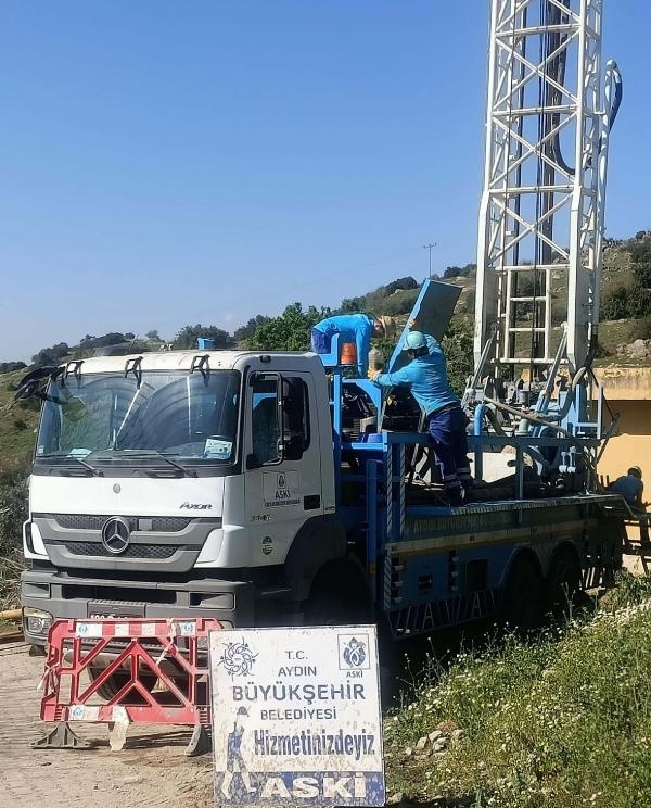 Aydın Büyükşehir Belediyesi'nden 4 farklı noktada sondaj çalışması