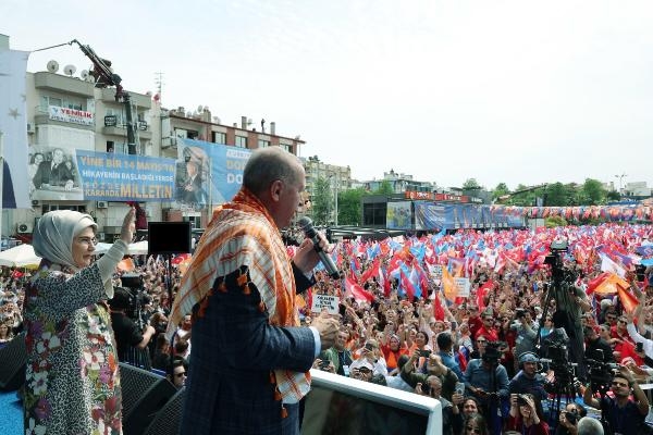 Erdoğan: 14 Mayıs'ta sandık önünüze geldiğinde tepkinizi orada gösterin