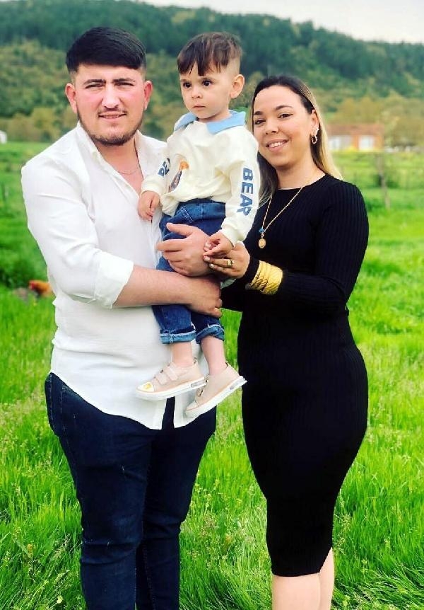 Hayatını kaybeden anne ve oğlu son yolculuğuna uğurlandı