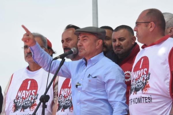 İzmir'de 1 Mayıs: Emekten yanayız!