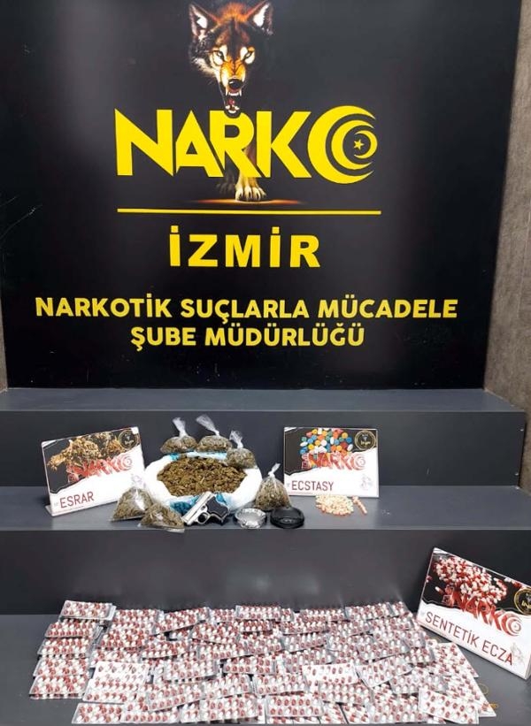 İzmir'de uyuşturucu baskınları: 72 tutuklama