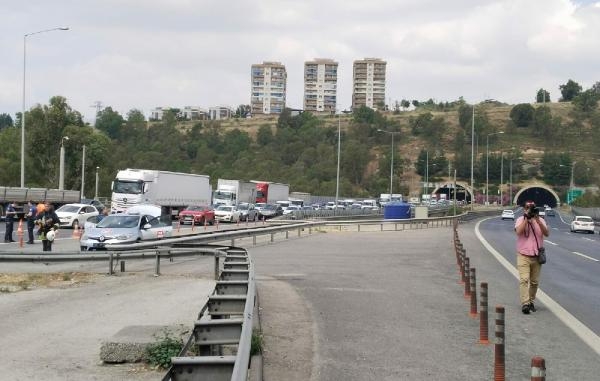 İzmir'deki tünelde korku dolu anlar