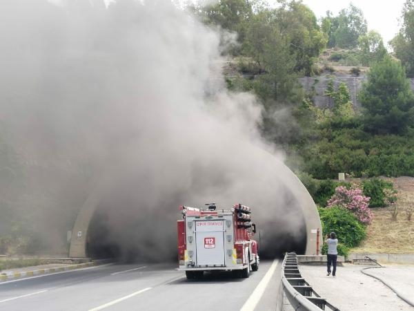 İzmir'deki tünelde korku dolu anlar