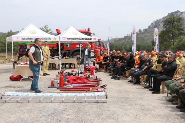 Muğla'da orman yangını ekiplerinin iş başı eğitimleri tamamlandı