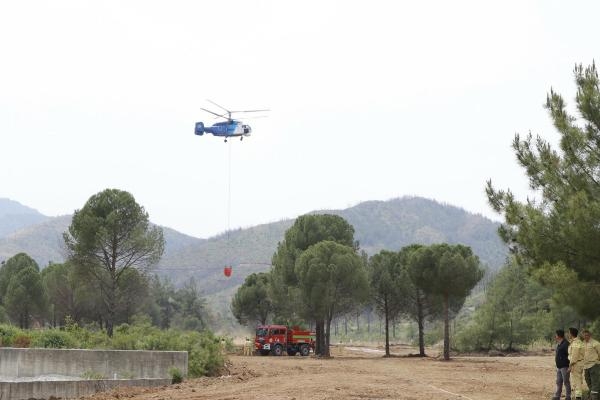 Muğla'da orman yangını ekiplerinin iş başı eğitimleri tamamlandı