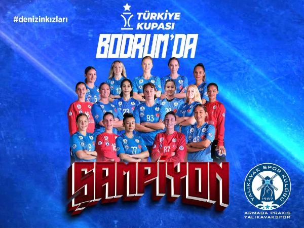 Yalıkavakspor'un kupa sevinci
