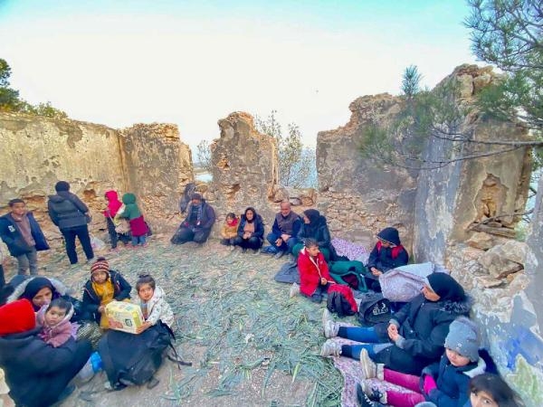 48 günde 1386 kaçak göçmen göçmen yakalandı