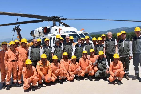 Bakan Yumaklı: Hedefimiz orman yangınlarına 10 dakikada müdahale etmek